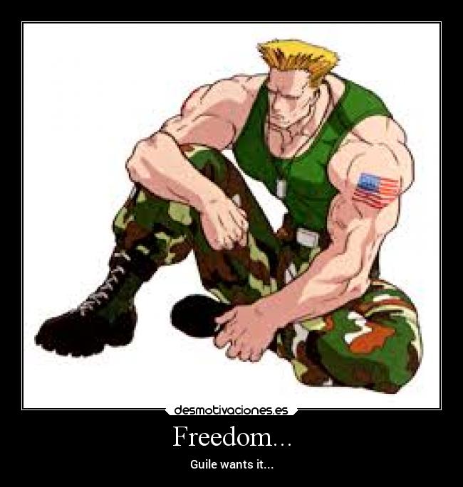 Freedom... -