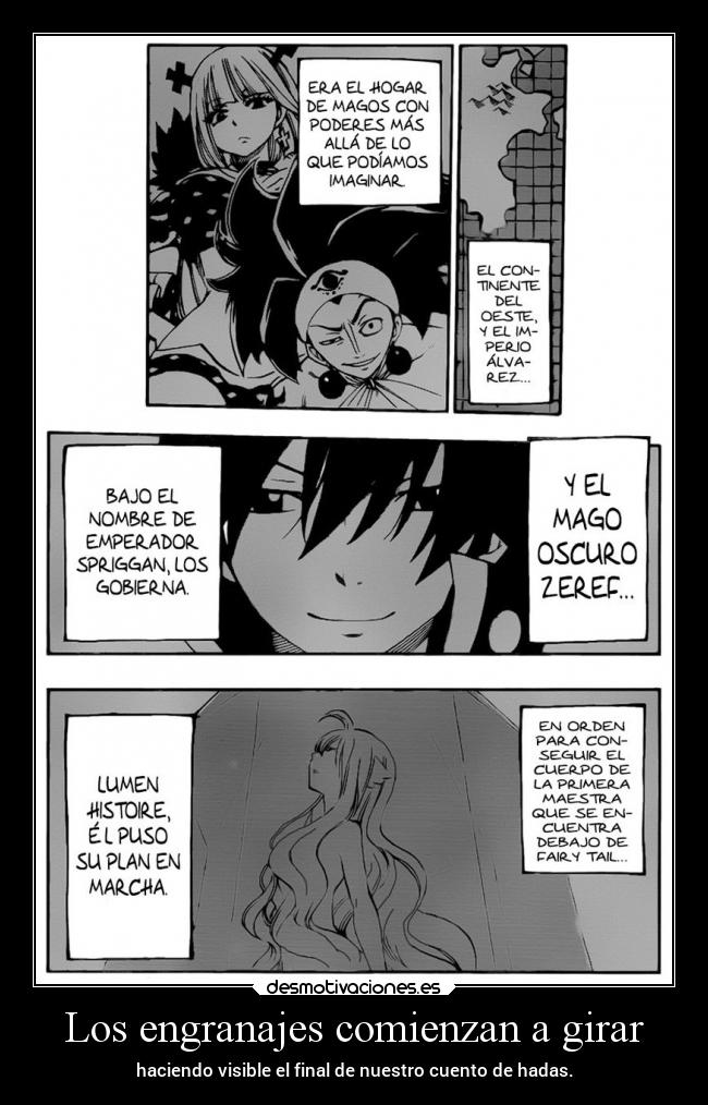 carteles guerra historia anime raptorhunters harukaze manga fairytail fairy tail zeref mavis hadas final desmotivaciones