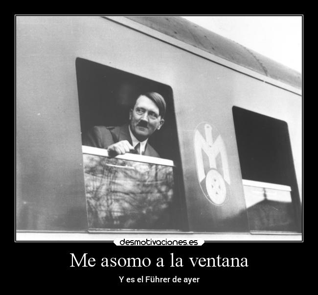 Me asomo a la ventana -