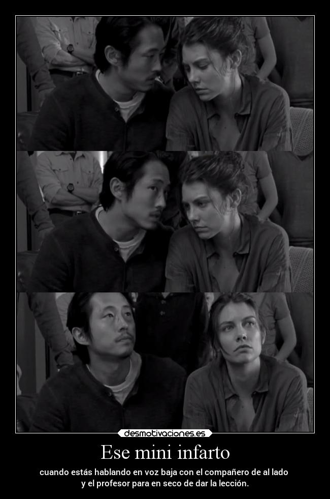 carteles humor amigos vida raptorhunters twd thewalkingdead walkingdead walking dead desmofunny cosasquepasan desmotivaciones