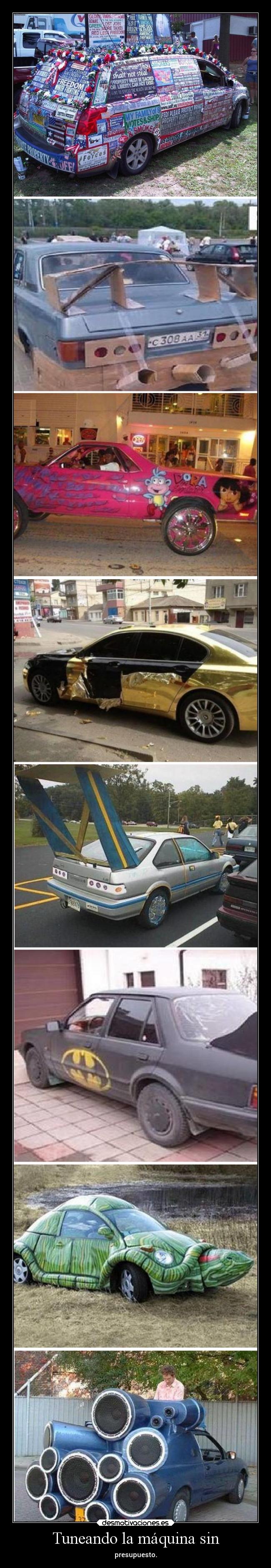 Tuneando la máquina sin -