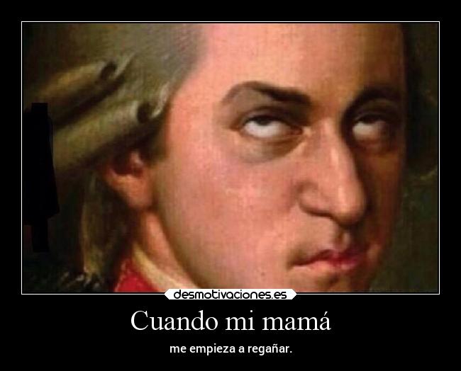 Cuando mi mamá -