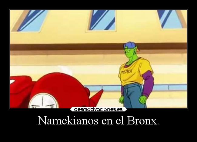 Namekianos en el Bronx. - 