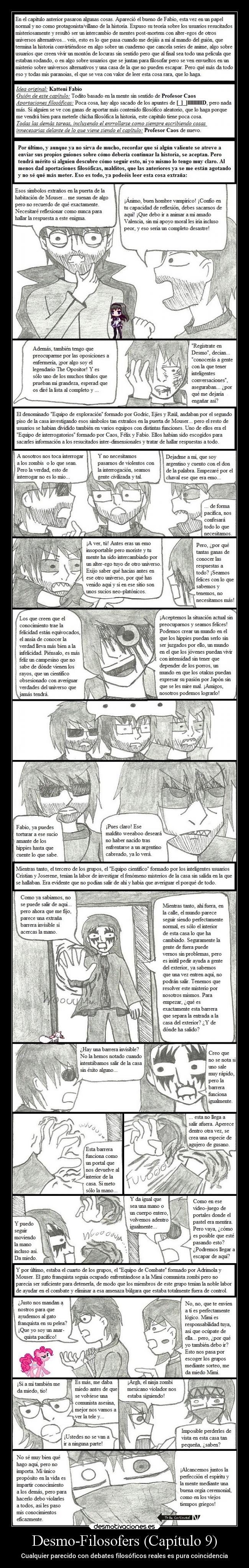 Desmo-Filosofers (Capítulo 9) -
