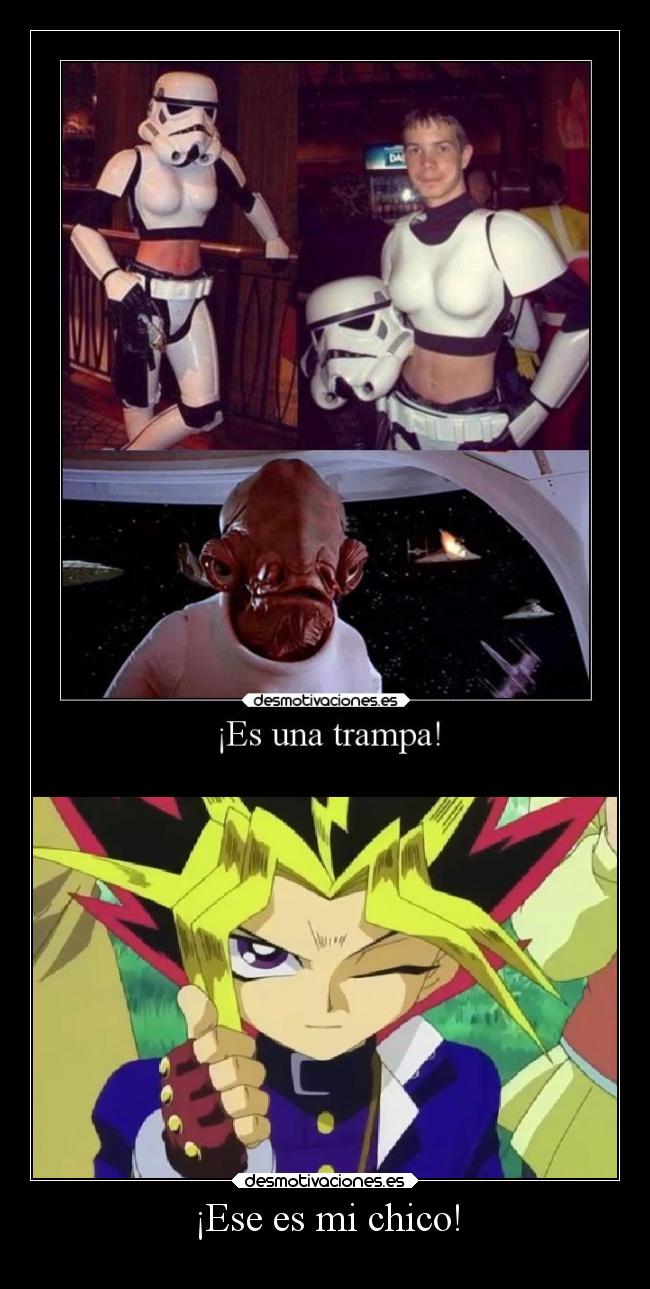 carteles humor yugioh esunatrampa elpatodelapiovendehierba desmotivaciones