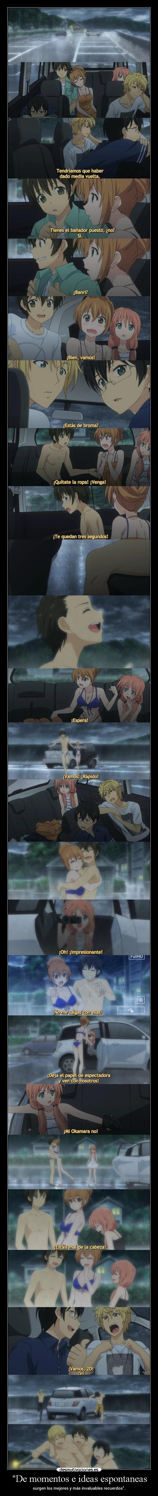 De momentos e ideas espontaneas -