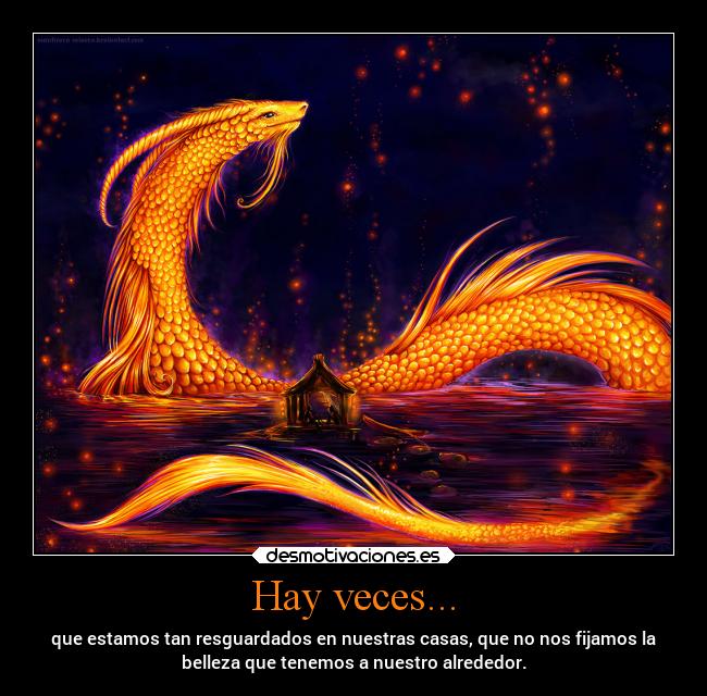 Hay veces... -