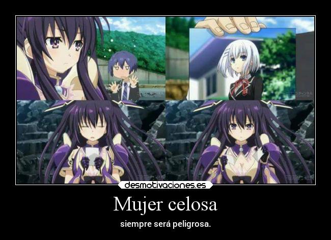 carteles mujer anime desmotivaciones