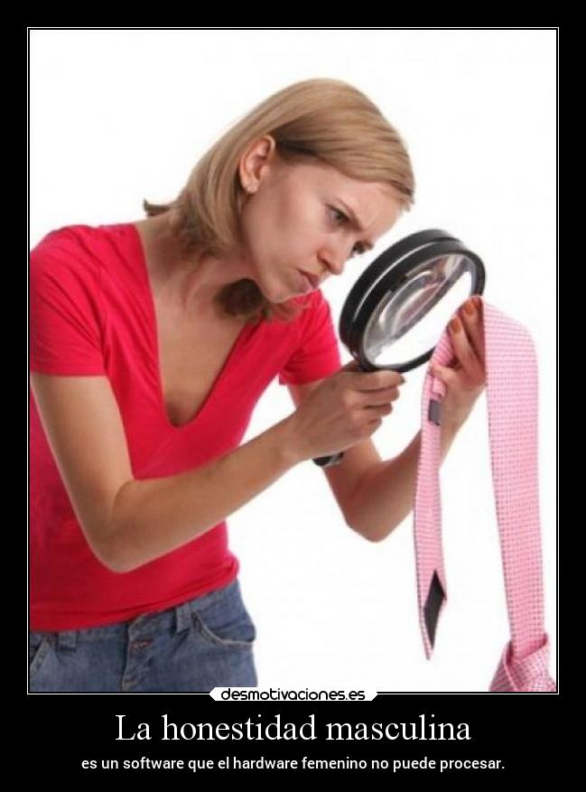 La honestidad masculina - 