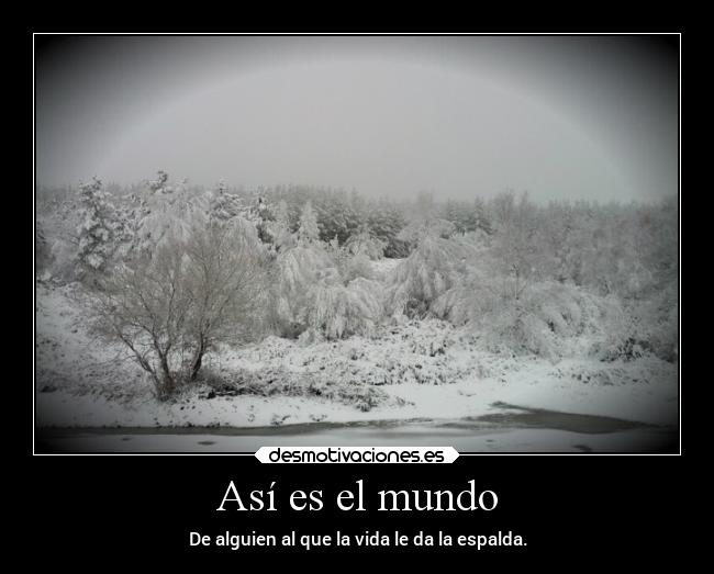Así es el mundo - 