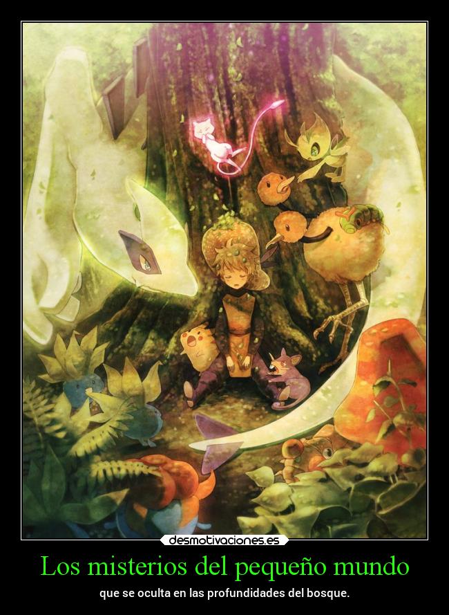Los misterios del pequeño mundo -