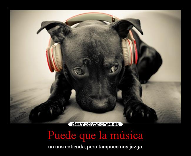 Puede que la música -