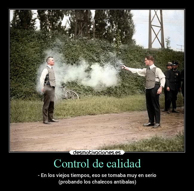 Control de calidad -