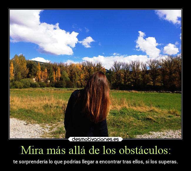 carteles obstaculos obstaculos alma superar desmotivaciones