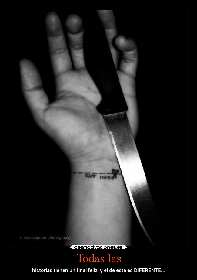 Todas las - historias tienen un final feliz, y el de esta es DIFERENTE...