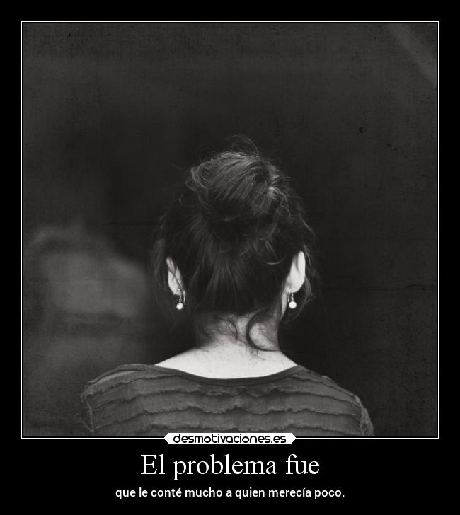 El problema fue -