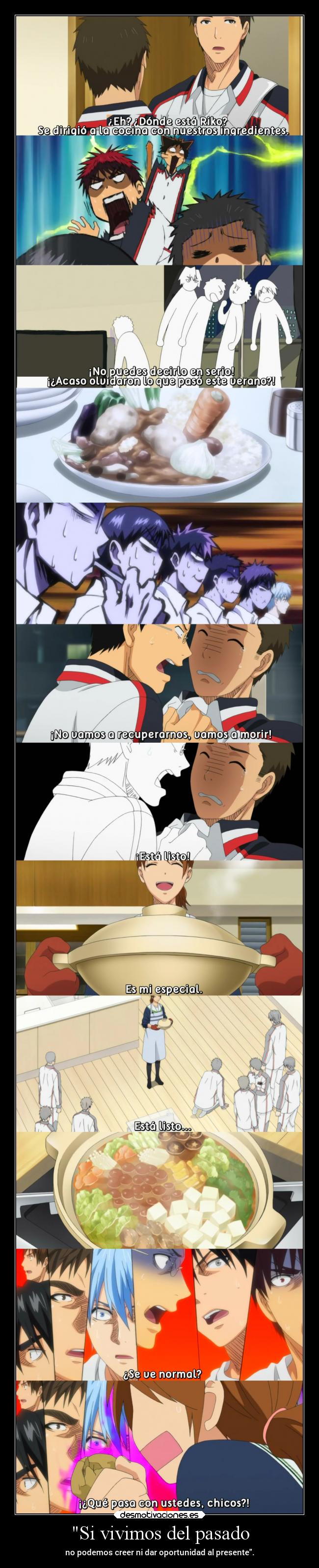 Si vivimos del pasado -