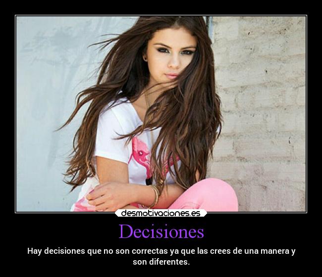Decisiones -