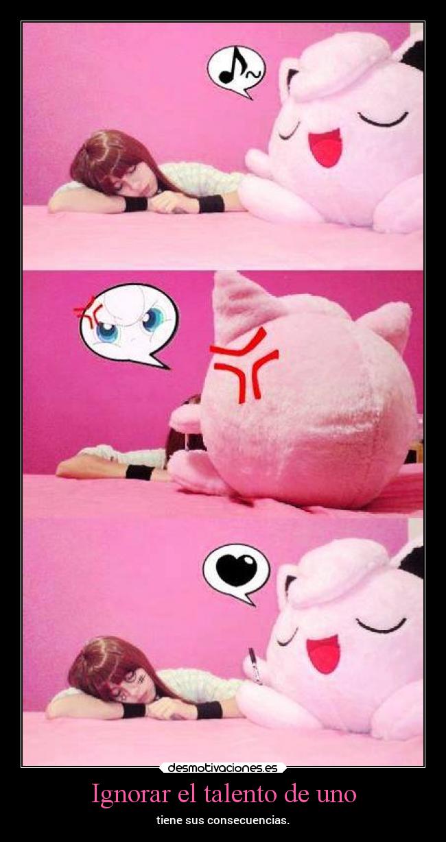 Ignorar el talento de uno -