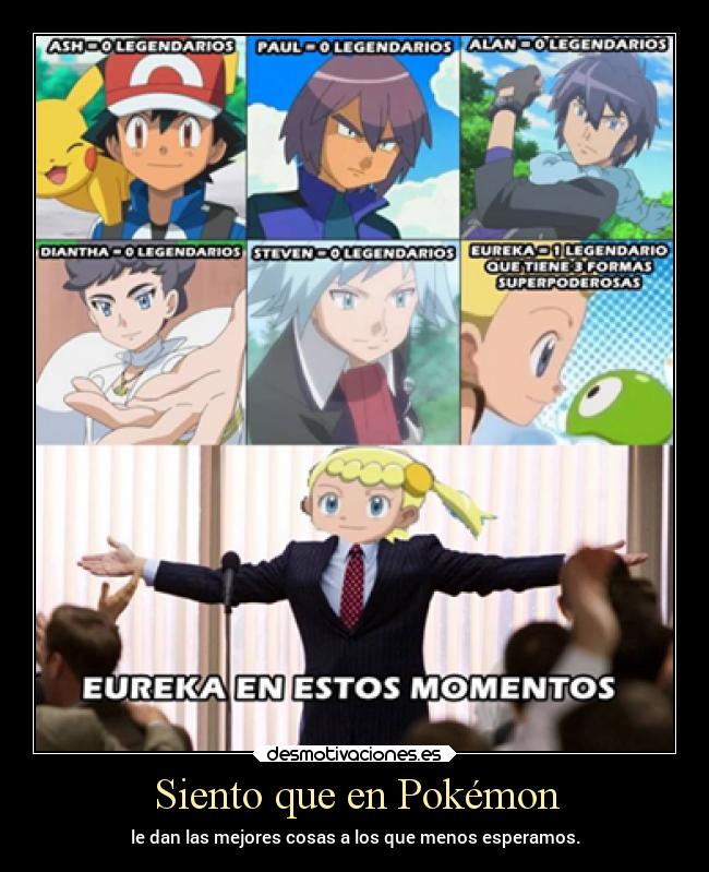 carteles pokemon videojuegos obstaculos pokemon anime bonnie ash paul alan diantha steven pikachu ejercitodemar desmotivaciones