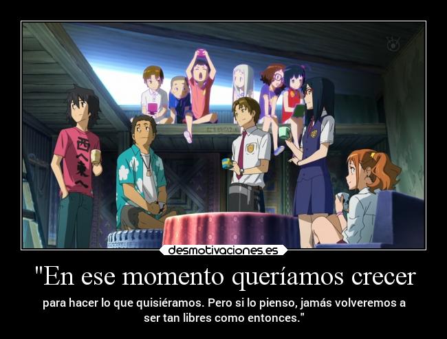 En ese momento queríamos crecer -