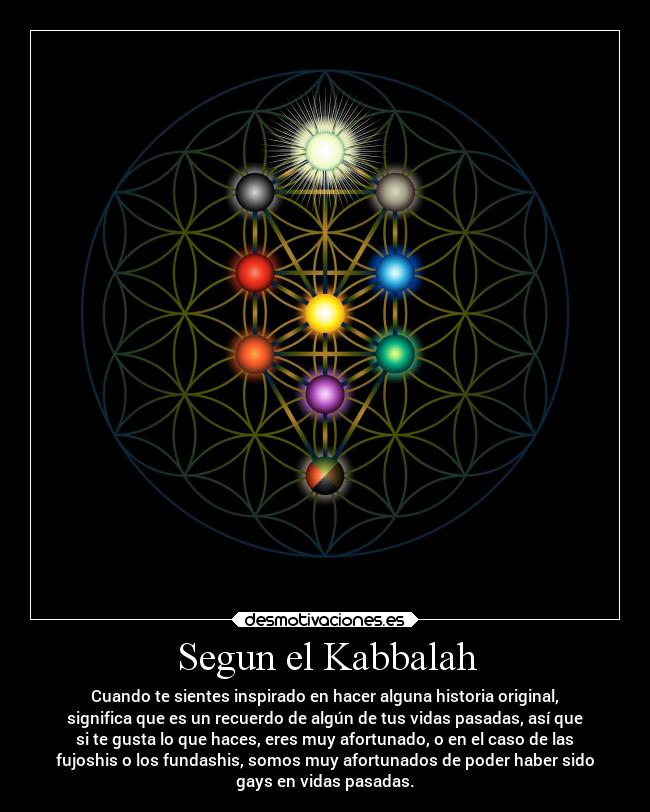 Segun el Kabbalah -
