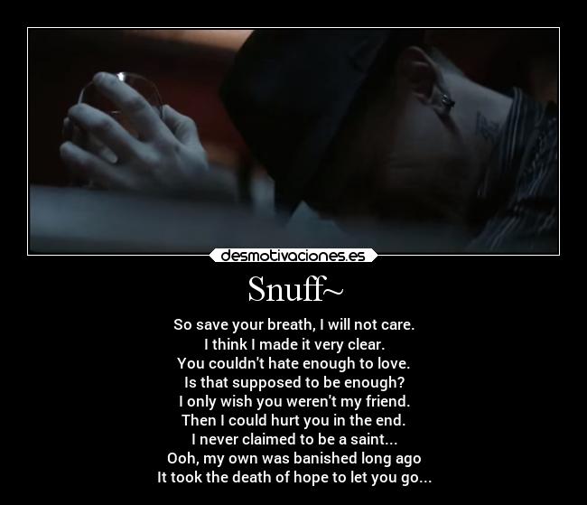 Snuff~ -