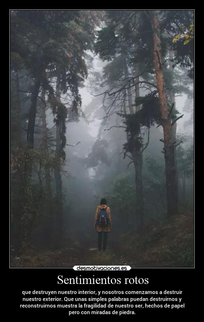 Sentimientos rotos -