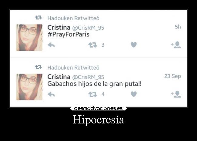 Hipocresía -