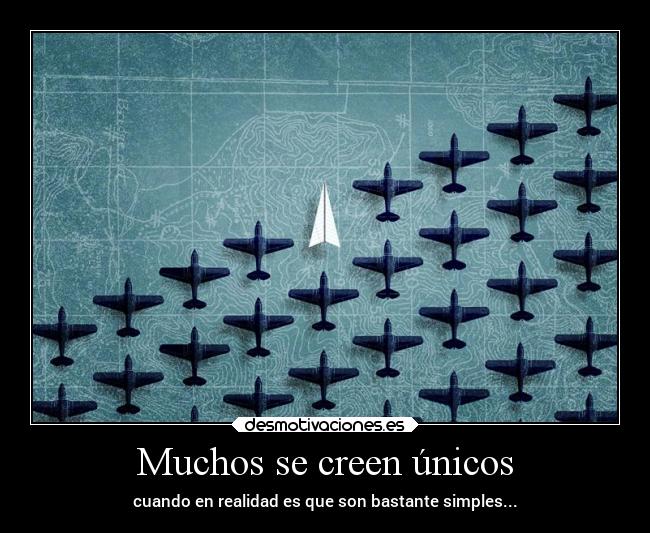 carteles sociedad simples avion papel metal cielo volar autoengano inferioralprotocolo sistema menos sencillo desmotivaciones