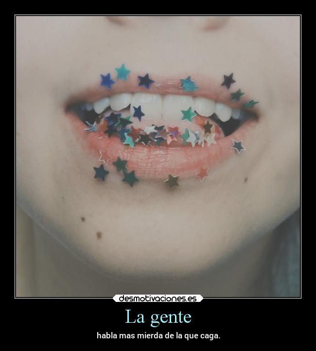 La gente -
