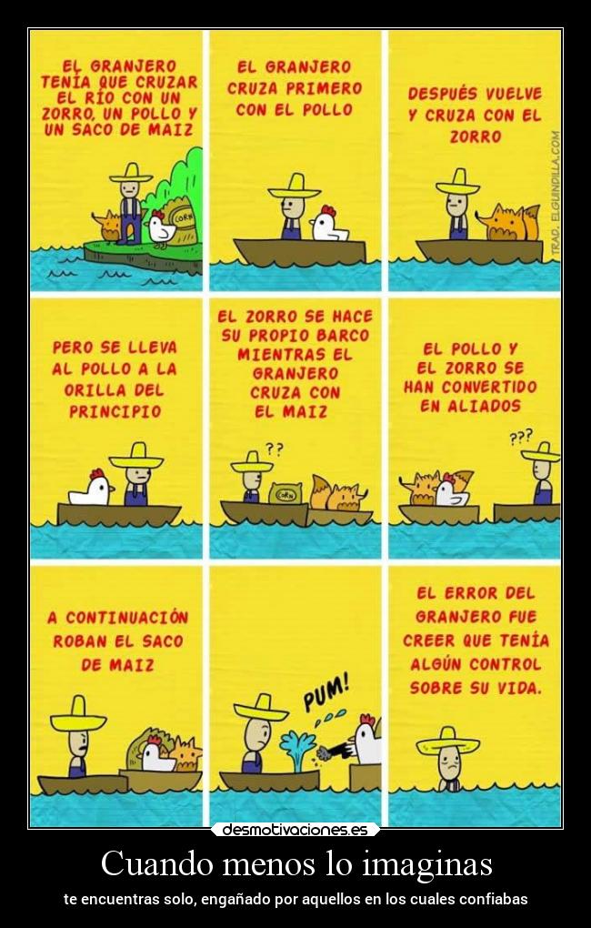 Cuando menos lo imaginas - 