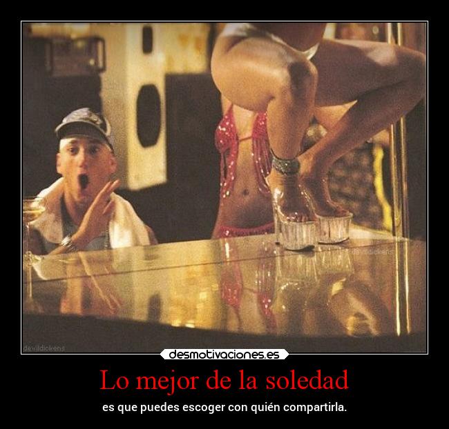 Lo mejor de la soledad -