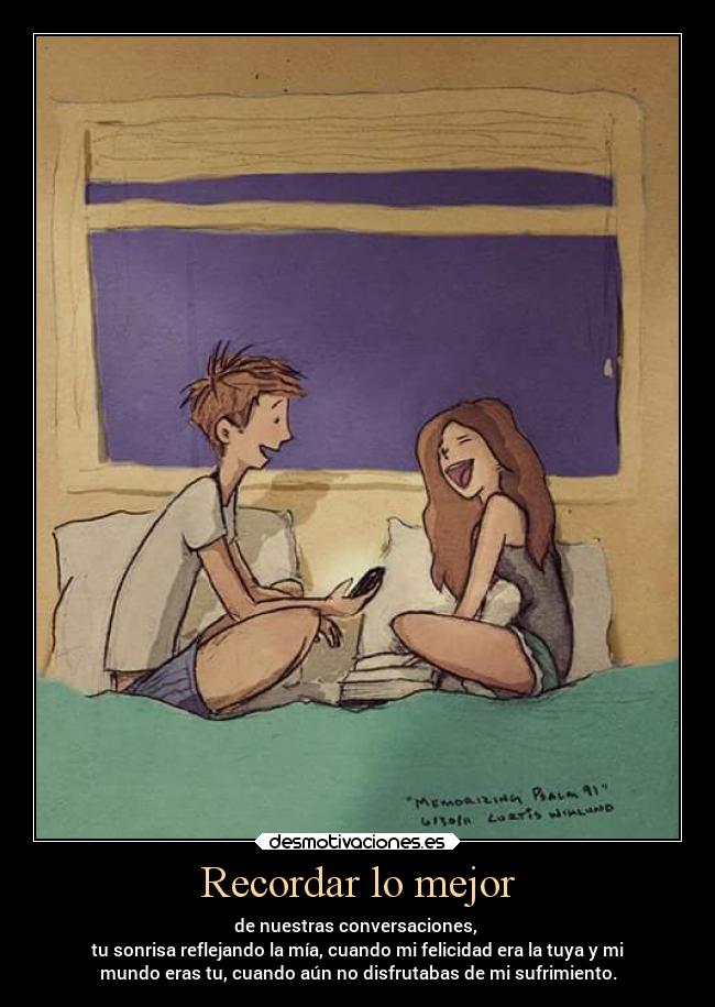 Recordar lo mejor -