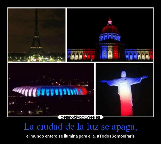 La ciudad de la luz se apaga, -