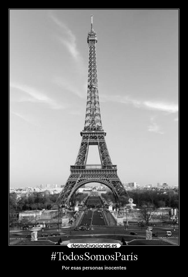 #TodosSomosParís -