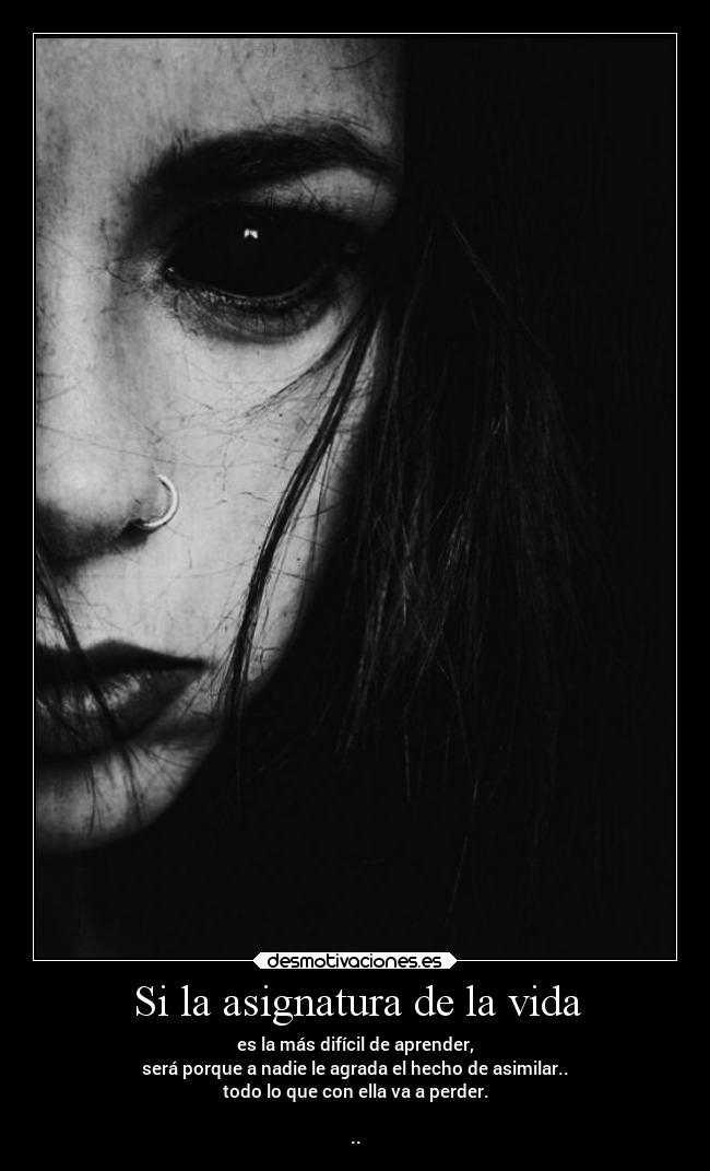 Si la asignatura de la vida - 