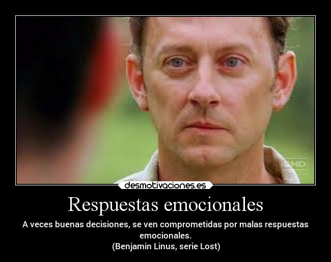 Respuestas emocionales -