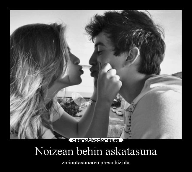 Noizean behin askatasuna -