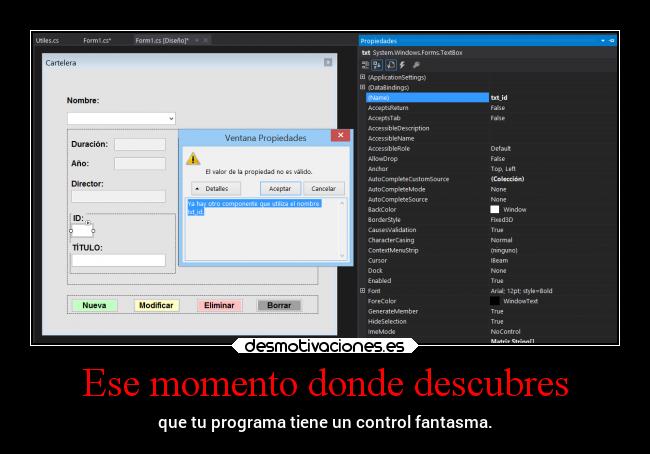 Ese momento donde descubres -