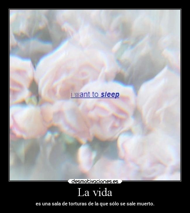 La vida -