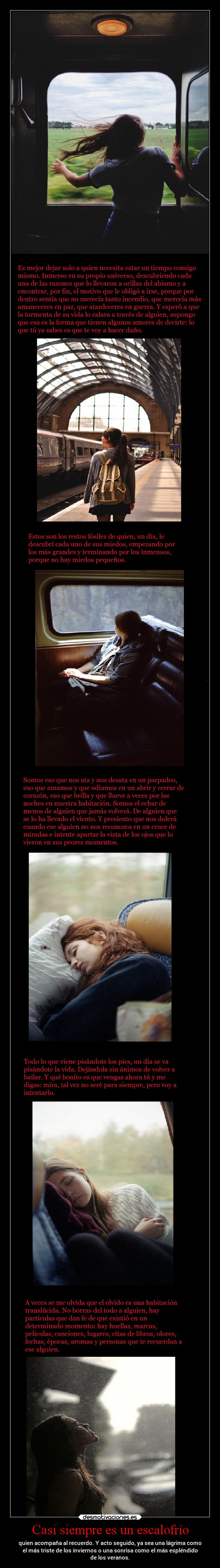 Casi siempre es un escalofrío - 