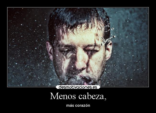 Menos cabeza, -