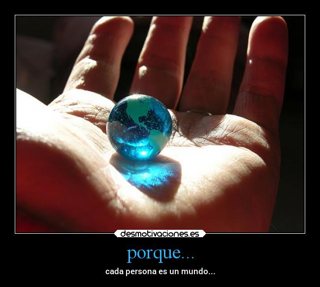 porque... -