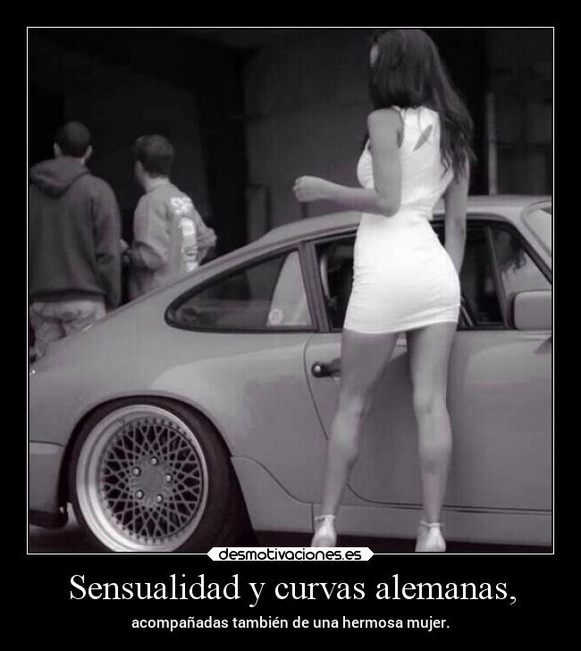 Sensualidad y curvas alemanas, - 