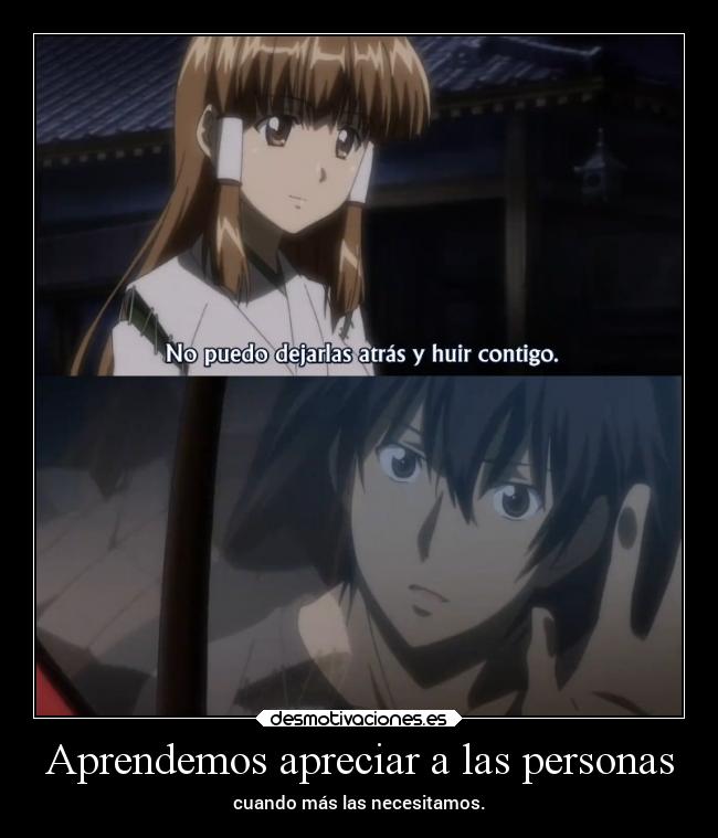 carteles alma abrazos anime campione desmotivaciones