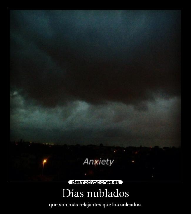 Días nublados -