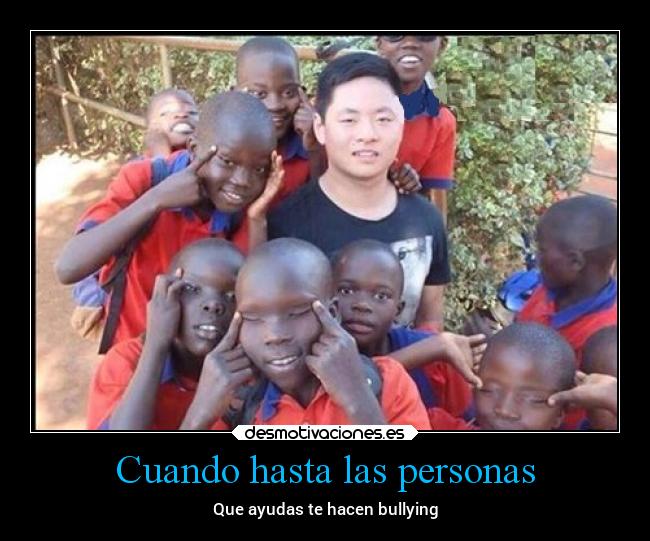 Cuando hasta las personas -