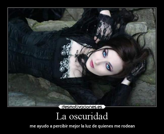 La oscuridad -