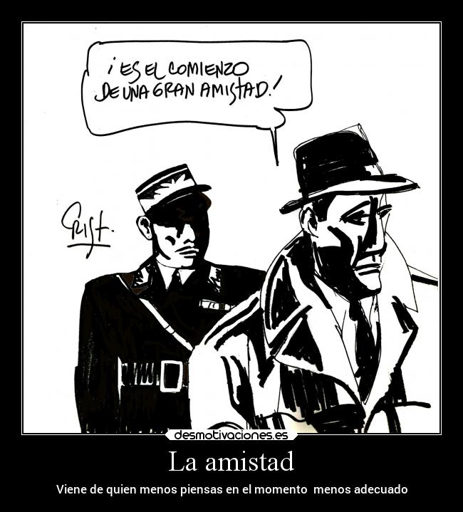 La amistad - 